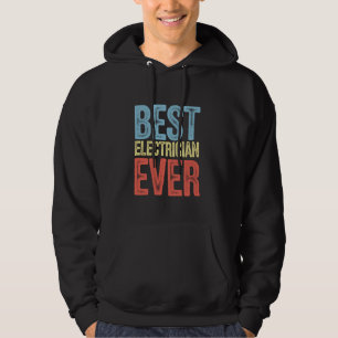 Best Electrician Artist Ever Retirement Grandpa Wo Hoodie