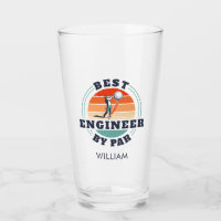 Best Engineer By Par Personalized Birthday Retro