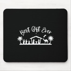Best Ever Christmas Cool Jesus Nativity Scene Chri Mouse Pad
