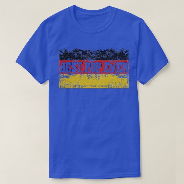 Best Ever German Flag Vintage T-Shirt (Design Front)