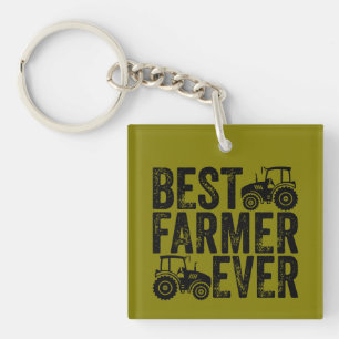 Best Farmer Ever - Farming Lovers Keychain
