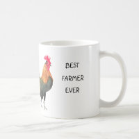 Best Farmer Ever Rooster Chicken Barn farm