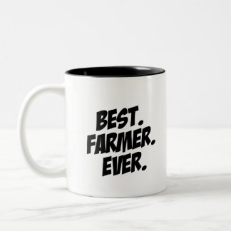 Best Farmer Ever Two-Tone Coffee Mug