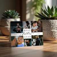 Best Father Ever | Father's Day 6 Photo Collage