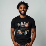Best Father Ever | Father's Day 6 Photo Collage Tri-Blend Shirt<br><div class="desc">Celebrate Father's Day with a gift that captures the essence of family love and cherished memories. Our Best Father Ever Photo Collage T-Shirt features a personalized 6-photo collage grid, perfect for displaying your special family photos and unforgettable moments with Dad. The design is elegantly crafted with "Best Father Ever" in...</div>