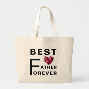 Best FATHER Forever – Jumbo Tote Bag