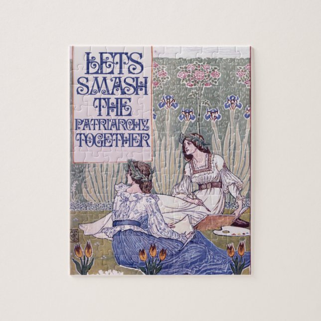 Best Feminist Friend Jigsaw Puzzle (Vertical)