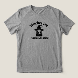 Best Feminist Gift Whimsy Friend Birthday Zodiac Tri-Blend Shirt