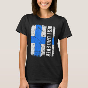 Best Finn Dad Ever Finland Flag Father's Day T-Shirt