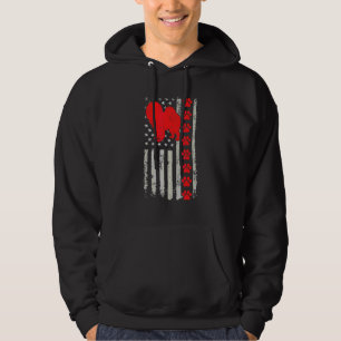 Best Firefighter Bolognese Mom Dad Ever Us Flag Do Hoodie