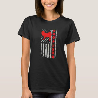 Best Firefighter Lapponian Herder Mom Dad Ever Us  T-Shirt