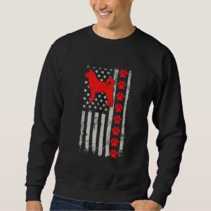 Best Firefighter Norwegian Elkhound Mom Dad Ever U Sweatshirt
