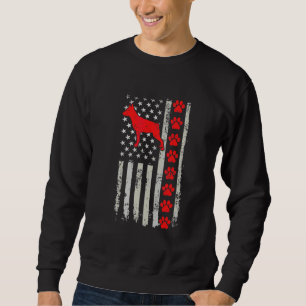 Best Firefighter Zwergpinscher Mom Dad Ever Us Fla Sweatshirt