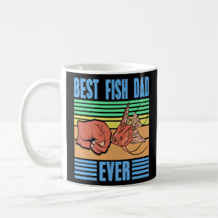 Best Fish Dad Ever Retro Fishing   Present    Coffee Mug