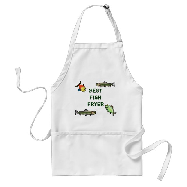 Best Fish Fryer Apron   Customize It! (Front)