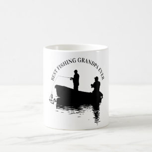 Best Fishing Grandpa Ever Father's Day Grandfather Coffee Mug