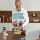 Best Flippin' Grandpa Ever | Photo Collage Apron<br><div class="desc">This sweet punny apron is perfect for dads who love to grill!!! Modern two toned colour block 10 photo collage. Featuring "Best flippin' Grandpa ever". These are Father’s Day gifts that are perfect for any dad. A gift that he will treasure for a lifetime! Can be customized for any moniker...</div>