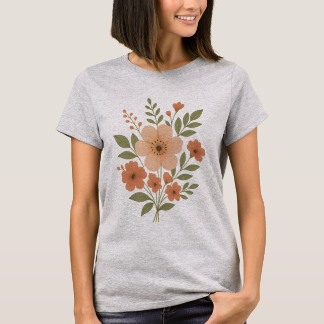 Best floral T-Shirt (Front)