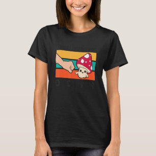 Best Foraging Dad Ever Mycologist Dad Mushroom Hun T-Shirt