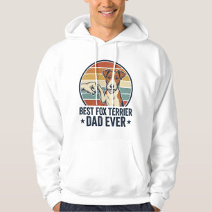 Best Fox Terrier Dad Ever Vintage Dog Lover Shirt_ Hoodie