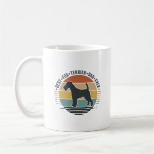 Best Fox Terrier Dad Ever Vintage Dog Shirt_1 Coffee Mug