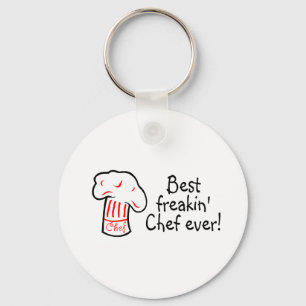 Best Freakin Chef Ever Keychain