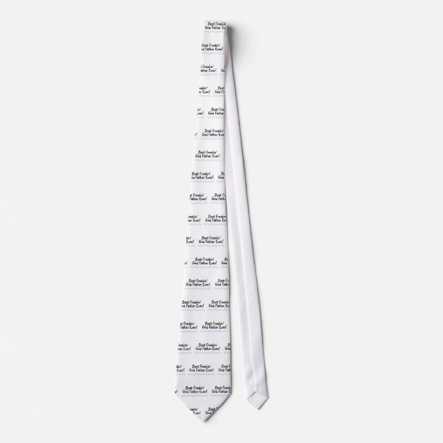 Best Freakin God Father Ever Tie (Front)