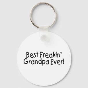 Best Freakin Grandpa Ever Keychain