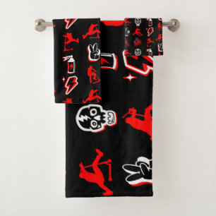 Best Freestyle Pro Scooters Bath Towel Set