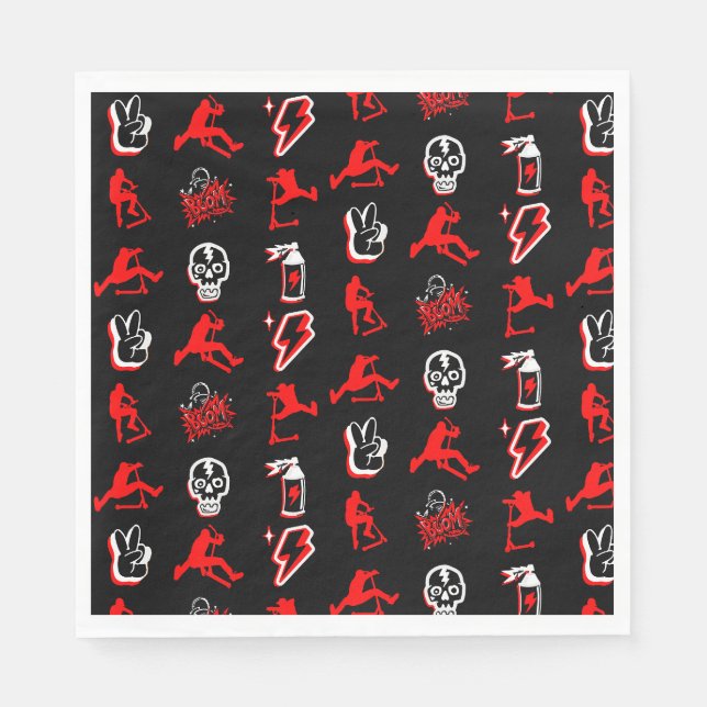 Best Freestyle Pro Scooters Napkin (Front)