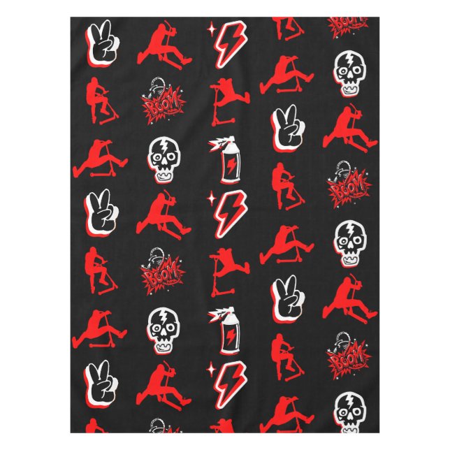 Best Freestyle Pro Scooters Tablecloth (Front)