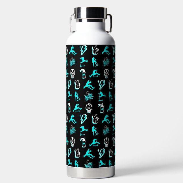 Best Freestyle Pro Scooters Water Bottle (Front)