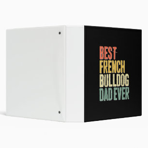best french bulldog dad ever   dog lover gift binder