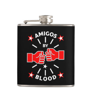Best Friend Amigos Hip Flask