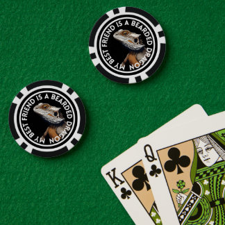 Best Friend Bearded Dragon Poker Chips