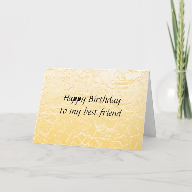 best friend birthday card (Front)