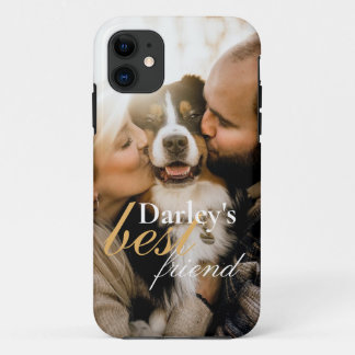 Best Friend Cute Photo Family Modern iPhone 11 Case