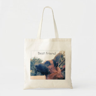 Best Friend. Dog. Tote Bag