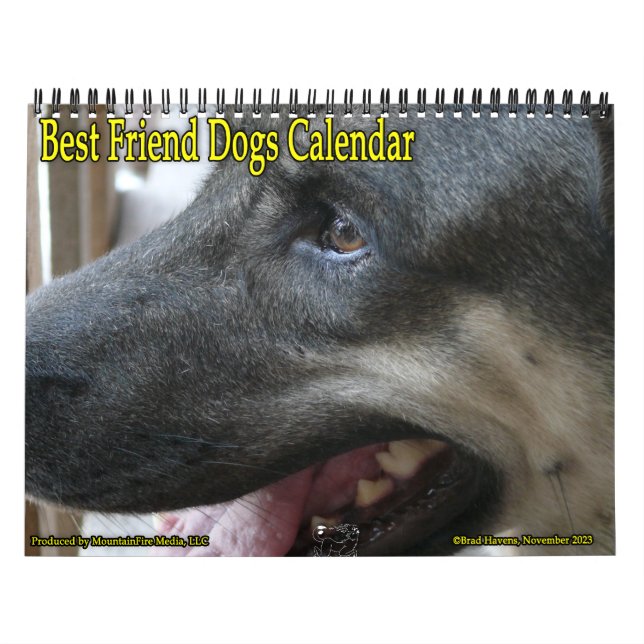 Best Friend Dogs Calendar! Calendar (Cover)