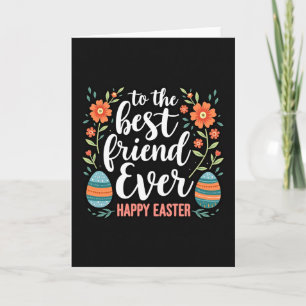 Best Friend Easter Pattern Card