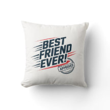 Best friend ever, approved text design