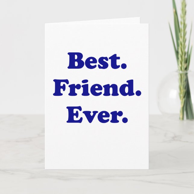 Best Friend Ever Card (Front)
