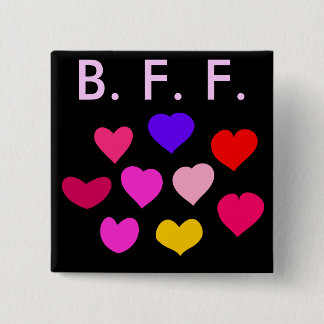 Best Friend Forever 2 Inch Square Button
