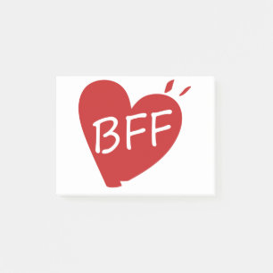 Best Friend Forever – Cute Friendship Sticky, Gift Post-it Notes
