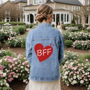 Best Friend Forever Denim Jacket – BFF Matching