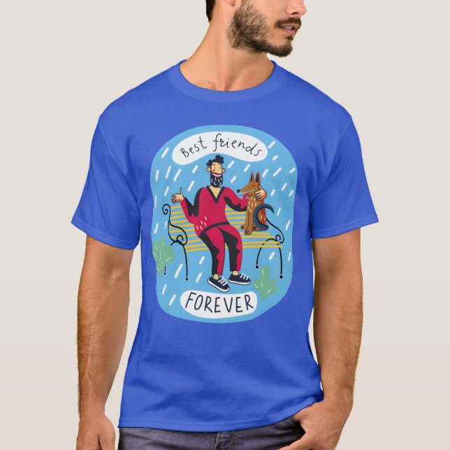 Best Friend Forever Dog boy T-Shirt (Front)