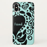 Best Friend | "Friend" Half | Trendy Pattern