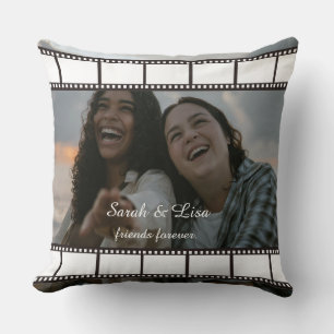 Best Friend Friendship Throw Pillow