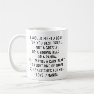 Best Friend Gift Personalized Best Friend Coffee Mug
