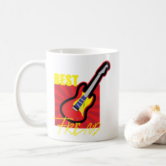 Best Friend Guitar Coffee Mug